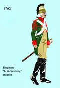 Régiment de Schonberg dragons 1762 bis 1763