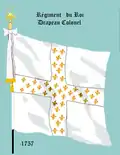 Fahne der Leibkompanie 1663 bis 1757