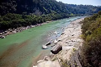 … und der Río Bermejo als Grenzfluss zwischen Argentinien und Bolivien
