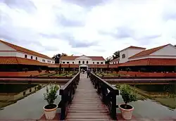 Rekonstruierte römische Villa in Borg