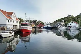 Sjøhus, Fähranleger, Shop / Post