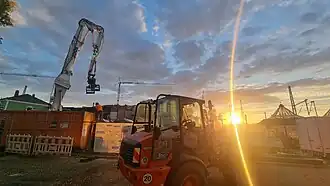 Weitwinkel im Abendlicht