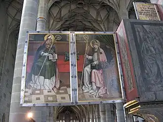 Bischöfe Augustinus und Ambrosius