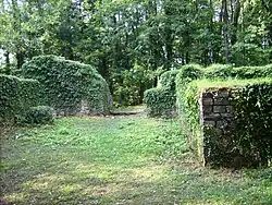 Durchgangssituation zwischen Vor- und Hauptburg