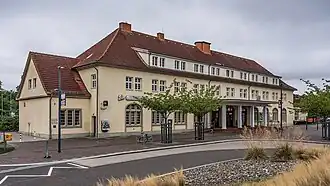 Empfangsgebäude des Bahnhofs Ostseebad Binz