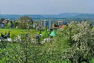 Rümlang, Ansicht vom Weiler Altwi