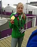 Olympiasiegerin Rūta Meilutytė (LTU)
