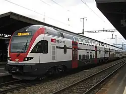 RABe 511 Kiss am Bahnhof Renens