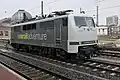 111 215 von Railadventure abgestellt in Dresden Hbf (Januar 2023)