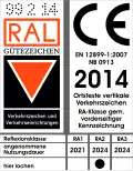 2014 wurde der Block mit den Beschriftun­gen erneut überarbei­tet und durch die Reflexions­klassen ergänzt
