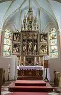 Altar in St. Georg in Nonn bei Bad Reichenhall