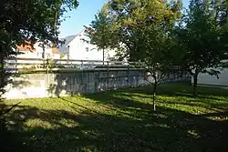 Mauerreste im Bereich der Neuen Saline