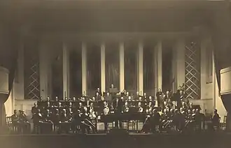 Das Städt. Orchester Solingen um 1950 herum