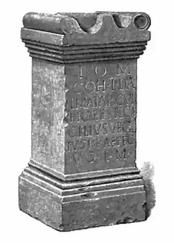 Altar des Lucius Caecilius Vegetus