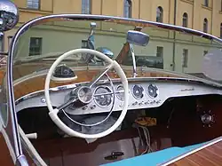 Cockpit einer Riva Super Florida, 1953–1968