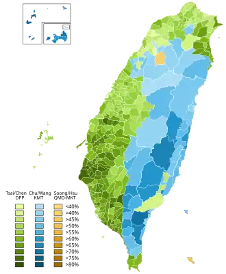 Mehrheiten in den Stadt- und Landgemeinden