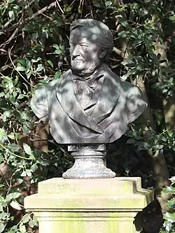 Wagnerbüste Bronze, 1885 Fritz Schaper