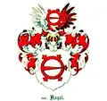 Wappen derer von Nagel im Baltischen Wappenbuch