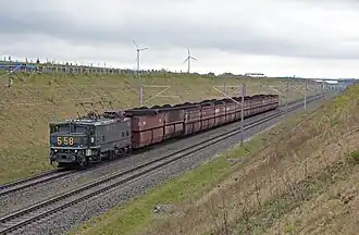 Betriebsbild auf Nord-Südbahn