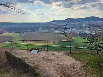 Aussichtsplattform mit Blick auf Maua