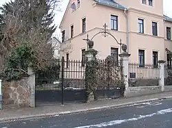 Einfriedung Villa Jungk