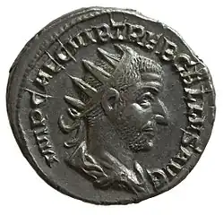 Münze des Trebonianus Gallus