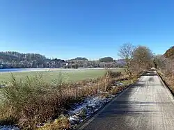 Radweg an der Wupperaue bei Westenbrücke