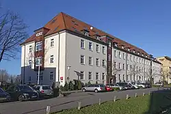 Ehemaliges Stabsgebäude nach der Konversion