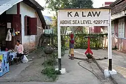 Bahnhof in Kalaw