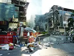 Zerstörung an der CentralWorld (20. Mai 2010)