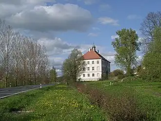Schloss Rammersdorf (seit 1571 im Besitz der Familie)
