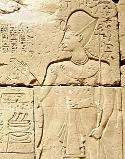 Ramses IX. in Karnak
