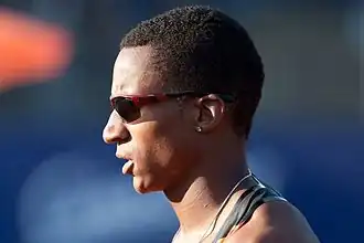 Raphael Holzdeppe Rang zehn mit 5,50 m