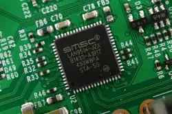 SMSC LAN9514 Netzwerk-4-Port-USB-Hub-Controller auf dem Raspberry Pi 3