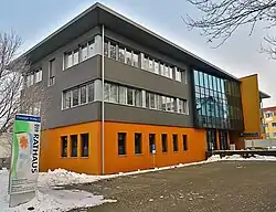 Interims-Rathaus ab Herbst 2015 bis Winter 2021, Danziger Str. 23 48.1846811.389019