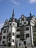 Rathaus in Saalfeld, Thüringen