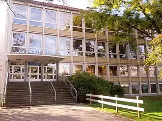 Haupteingang Ratsgymnasium Wolfsburg