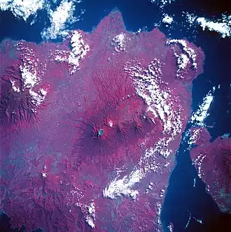 Infrarot-Satellitenaufnahme Mai 1992