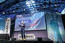 Peter Parycek bei der re:publica 2019