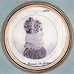 Jeanette van Recum geb. von Gemmingen-Hornberg (1791–1821), 2. Ehefrau des Andreas van Recum