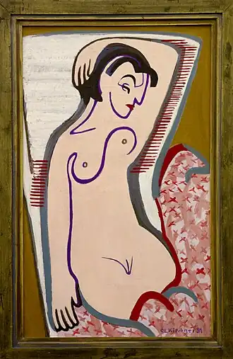 Nackte liegende Frau (Ernst Ludwig Kirchner)