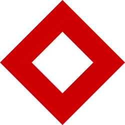 Roter Kristall der Rotkreuz- und Rothalbmond-Bewegung