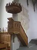 Barocke Kanzel von 1649