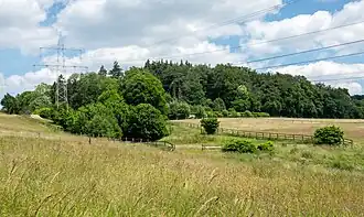 Der Rehberg, Ansicht von Südwesten