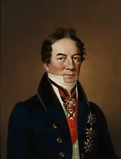 Robert Henrik Rehbinder (1777–1841), Porträt von Johan Erik Lindh