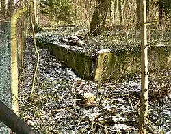 Fundamente eines Arbeitsdienstlagers auf dem Bückeberg