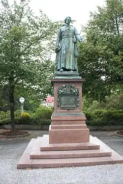 Denkmal für Karl Kaspar Reitenberger nahe der Kolonnade