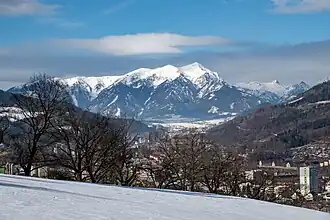 Blick von Leoben auf den Reiting