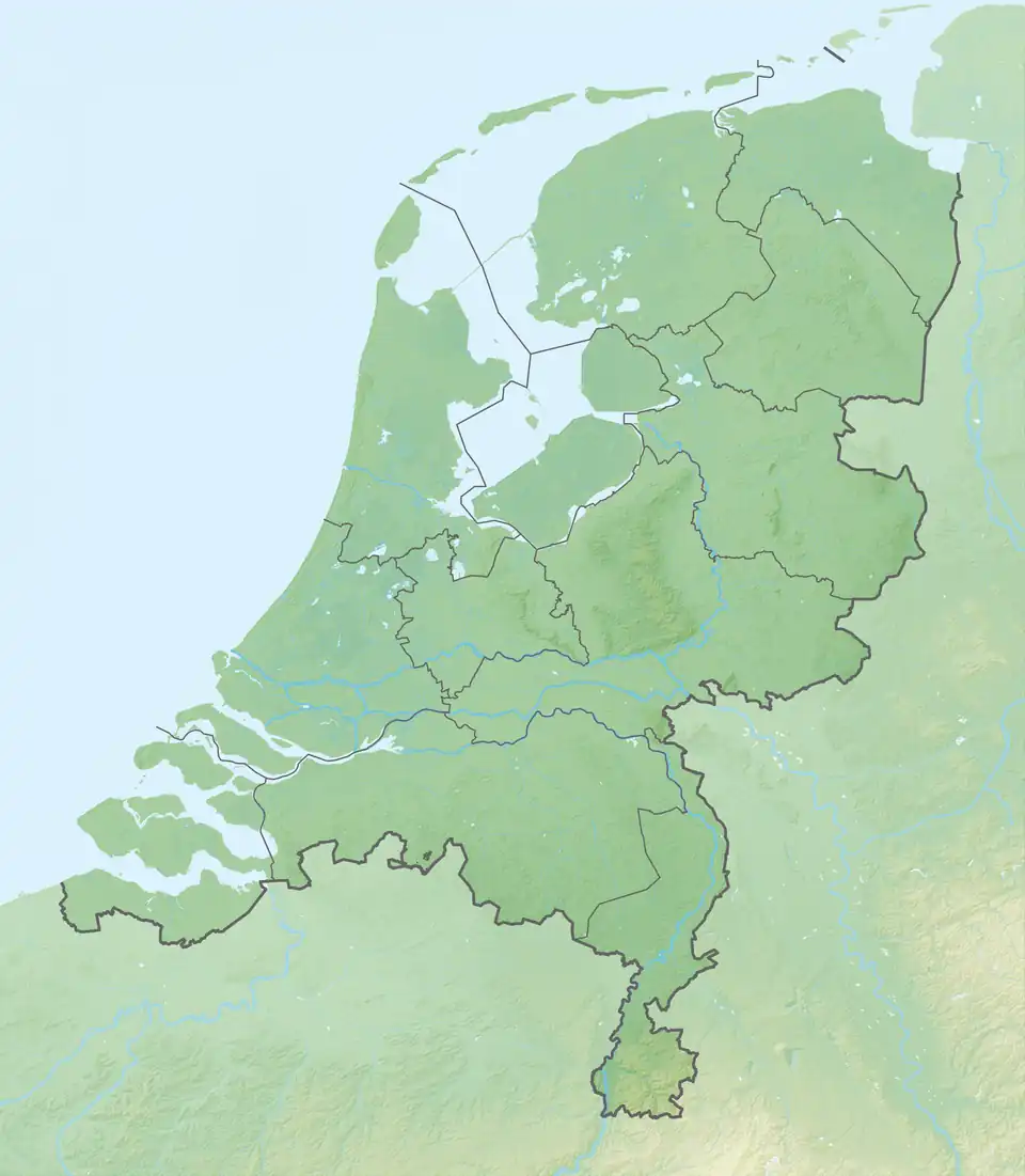 Lokalisierung von Nordholland in Niederlande
