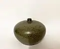 Renate Fuhry, Kugelvase, Steinzeug, glasiert, 1964